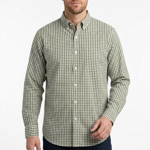 Onward Reserve Green Gingham Button-Up Shirt Men Size XL